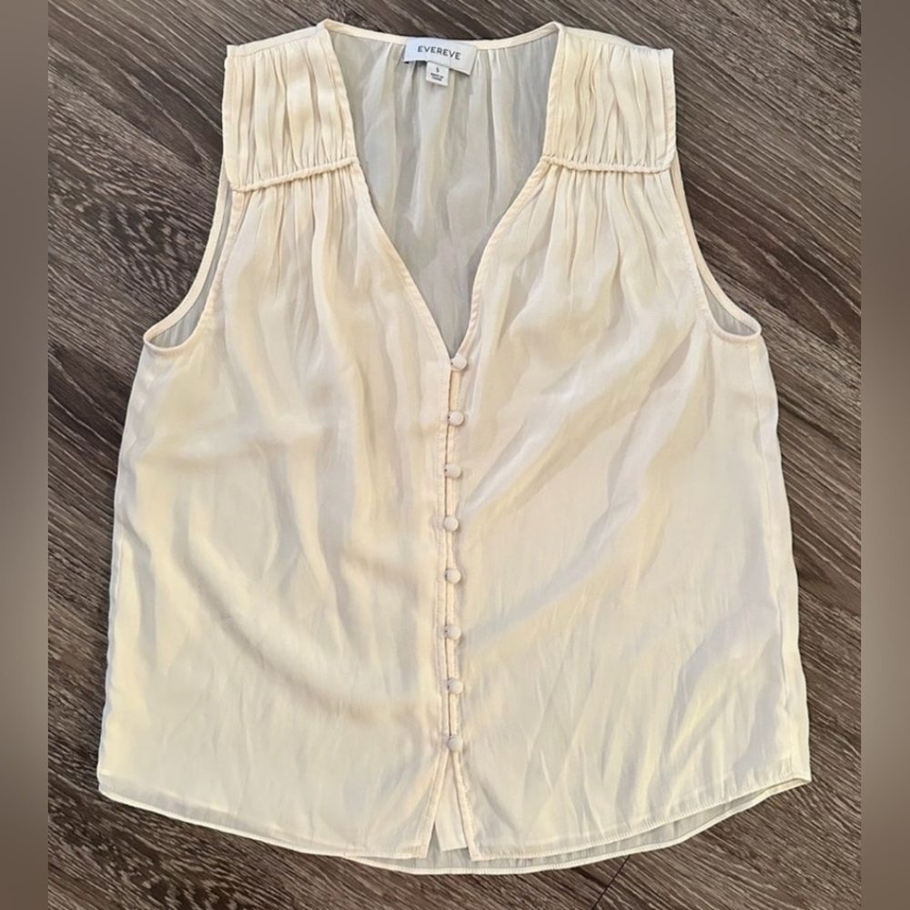 Evereve mae flowy  Tank top size Large